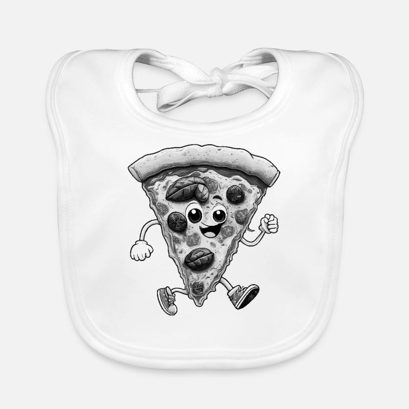 PIZZA Baby Bio-Lätzchen