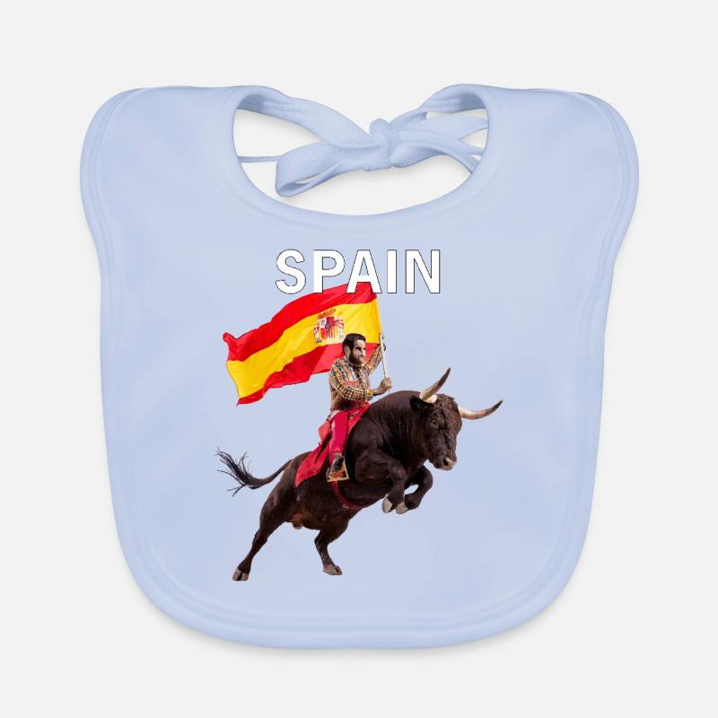SPANIEN SPAIN Baby Bio-Lätzchen