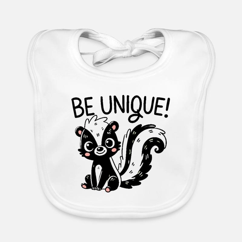 A SKUNK Organic Baby Bibs