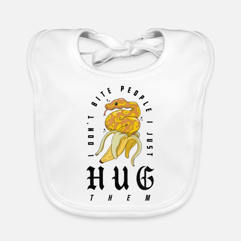 python royal serpent propriétaire banane python royal Bavoir bio Bébé