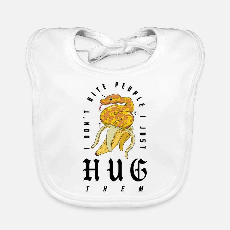 python royal serpent propriétaire banane python royal Bavoir bio Bébé