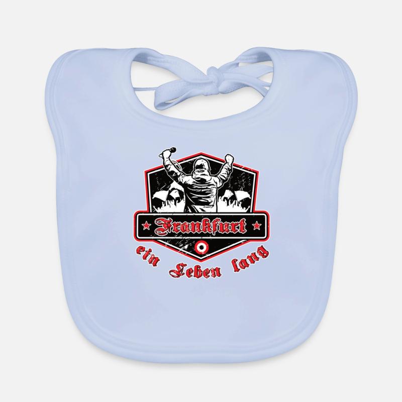 Frankfurt ein Leben Lang No II Baby Bio-Lätzchen