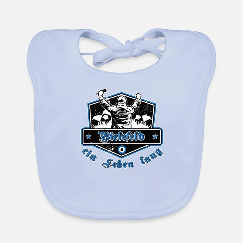 Bielefeld ein Leben Lang No II Baby Bio-Lätzchen
