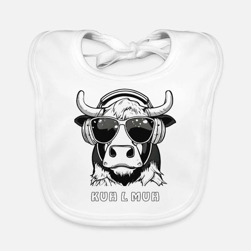 KUH L MUH Baby Bio-Lätzchen