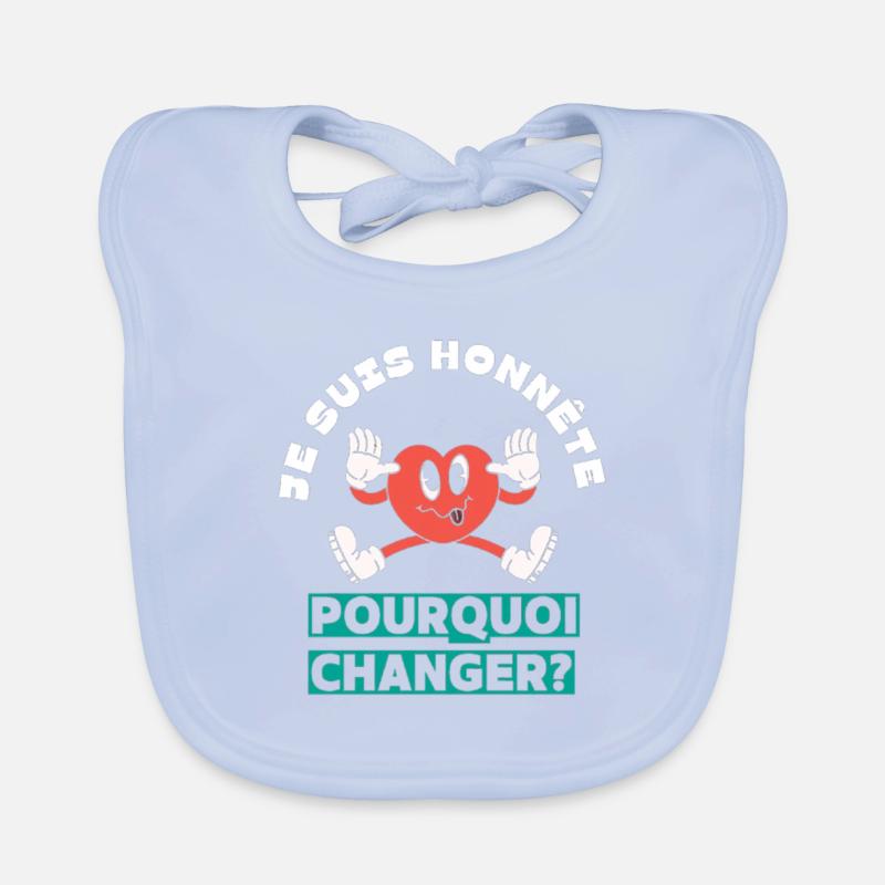 Ich bin ehrlich, warum sich etwas ändern sollte Baby Bio-Lätzchen