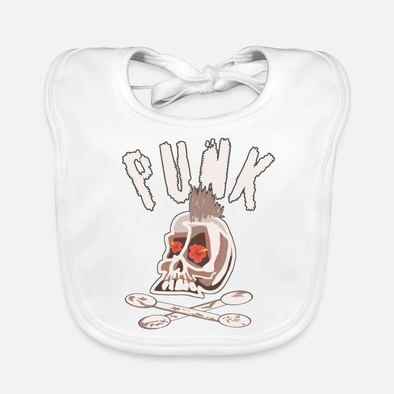 Punk Organic Baby Bibs