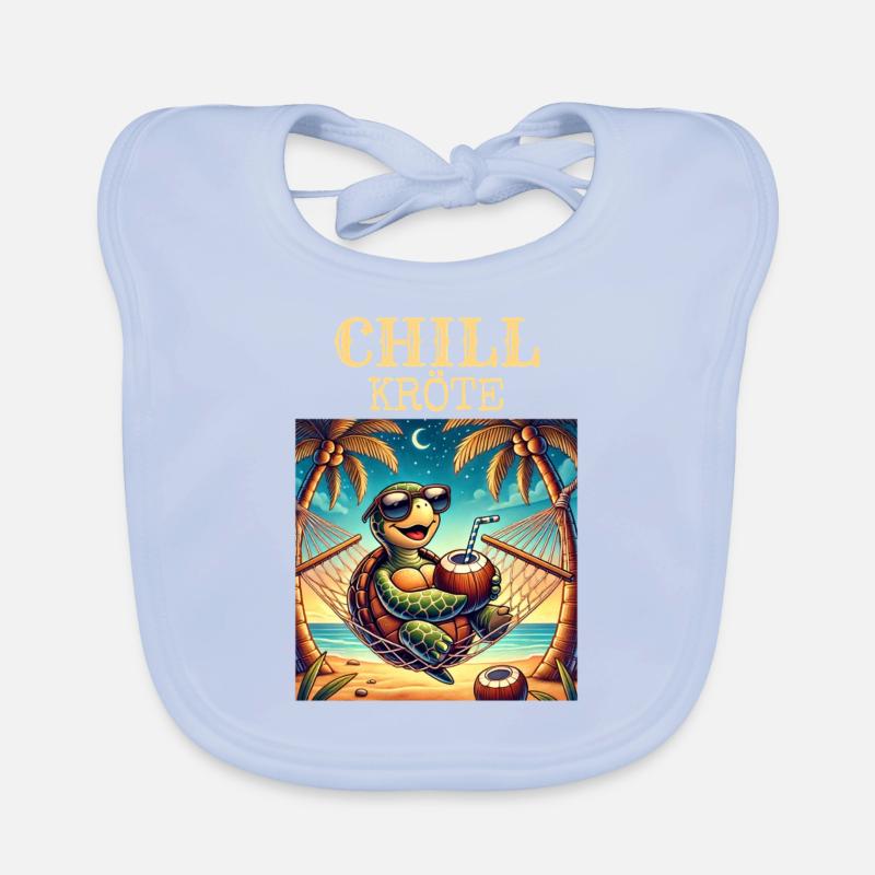 CHILL Crapaud Bavoir bio Bébé