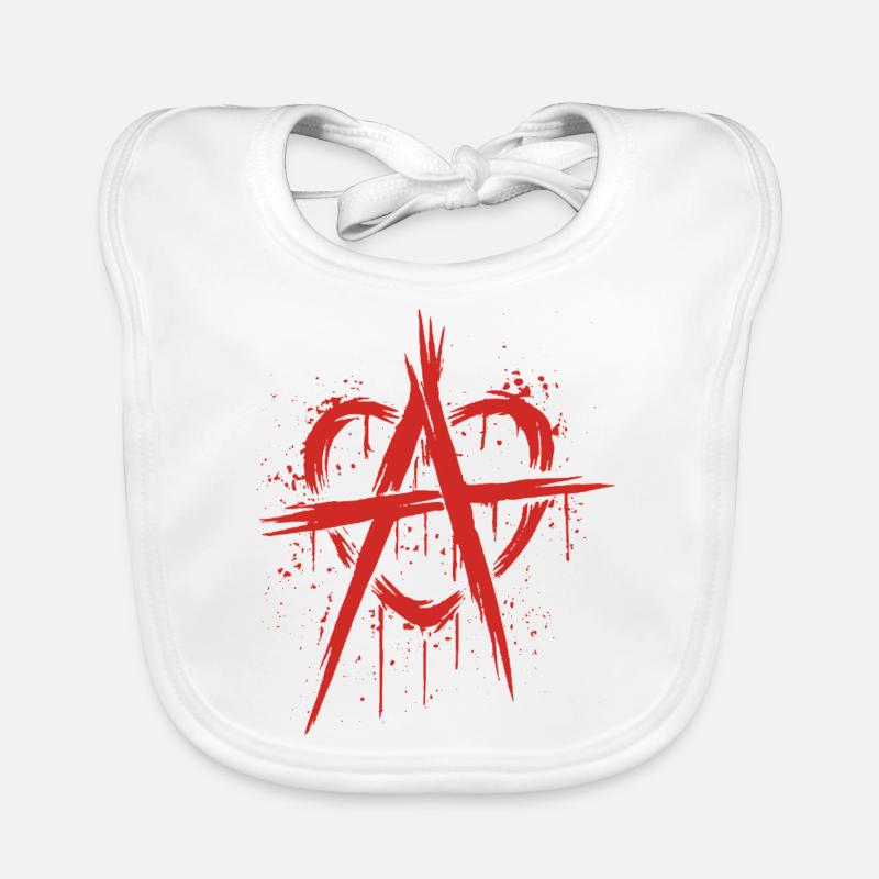 Love anarchy Organic Baby Bibs