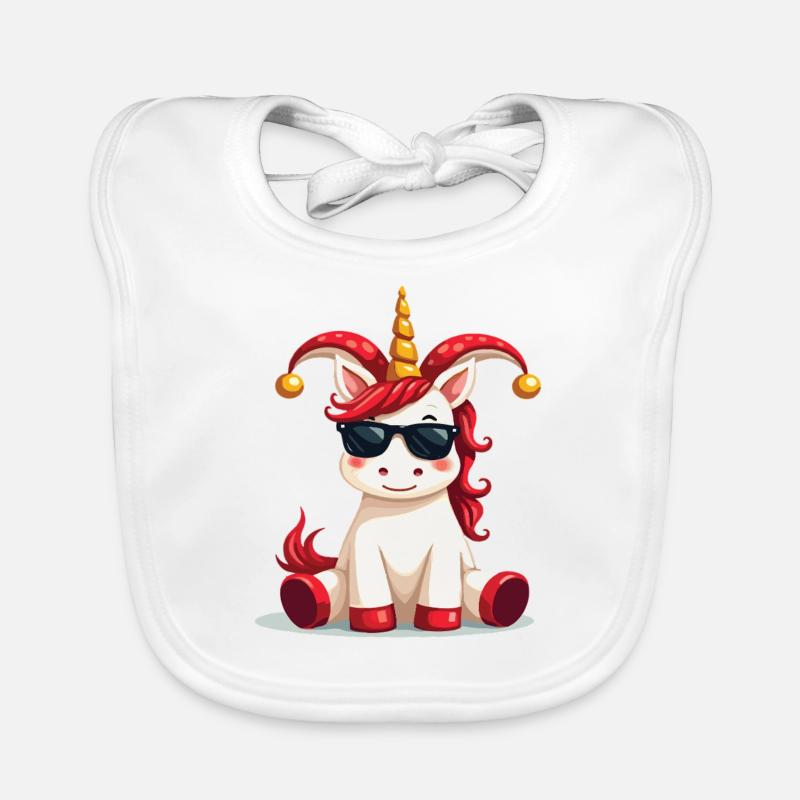 Carnaval Carnaval Licorne Costume de carnaval Bavoir bio Bébé