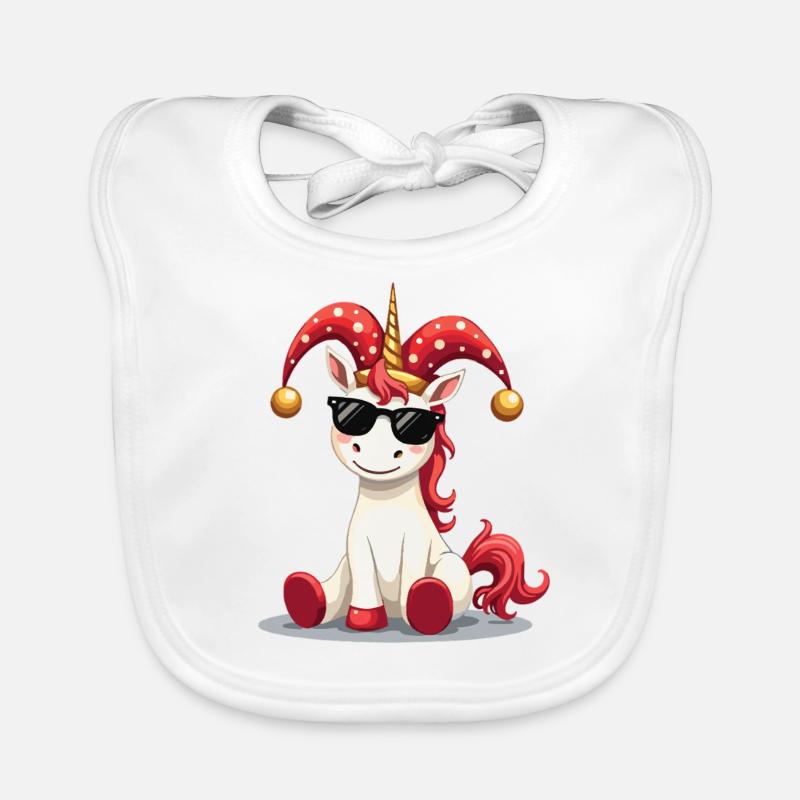 Carnaval Carnaval Licorne Costume de carnaval Bavoir bio Bébé