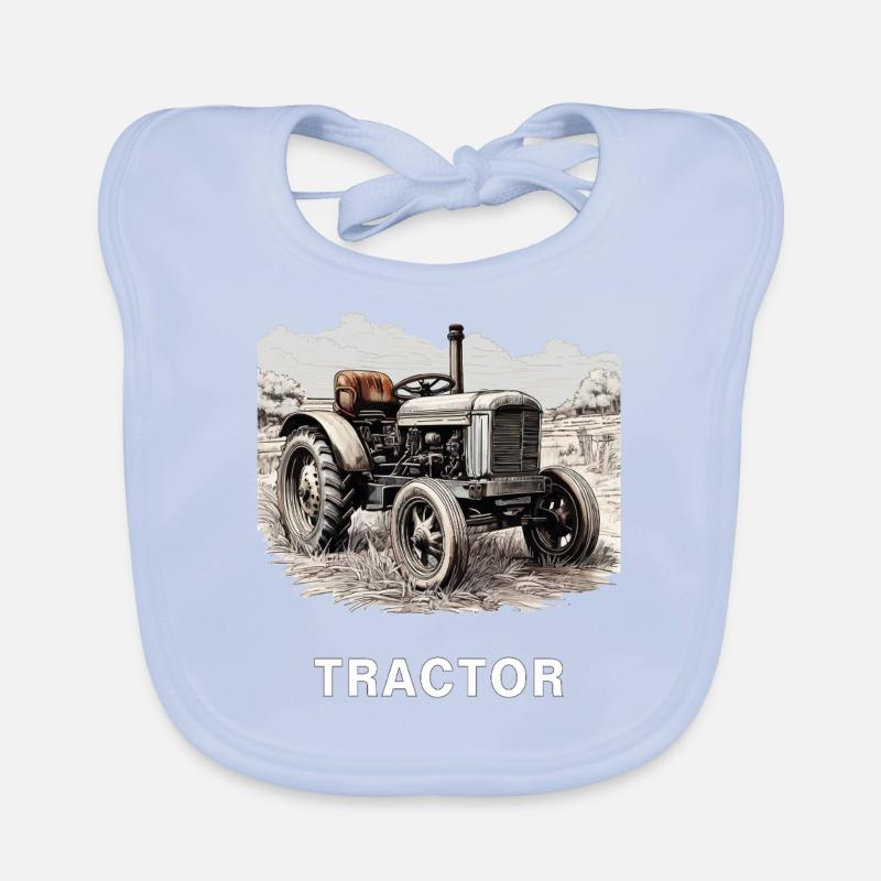 TRAKTOR Baby Bio-Lätzchen
