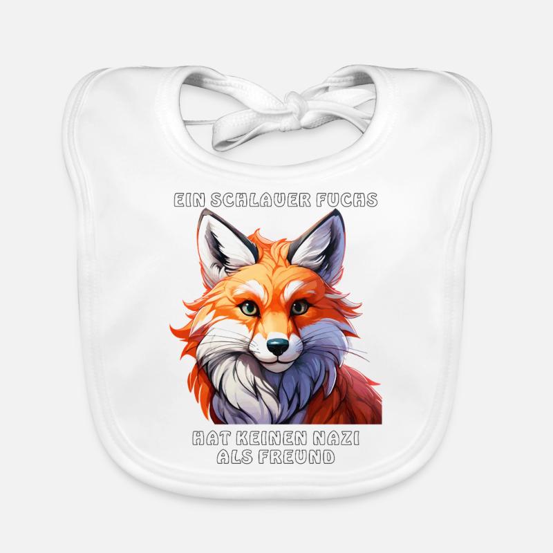 EIN SCHLAUER FUCHS Baby Bio-Lätzchen