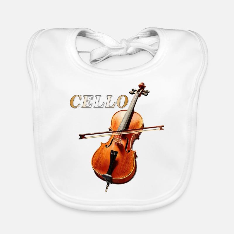 CELLO - Baby Bio-Lätzchen - Weiß