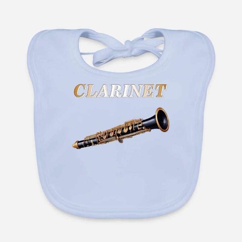 CLARINETTE Bavoir bio Bébé