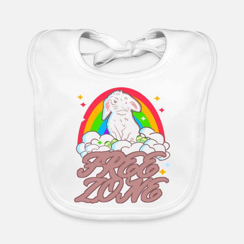 No Easter free zone Organic Baby Bibs