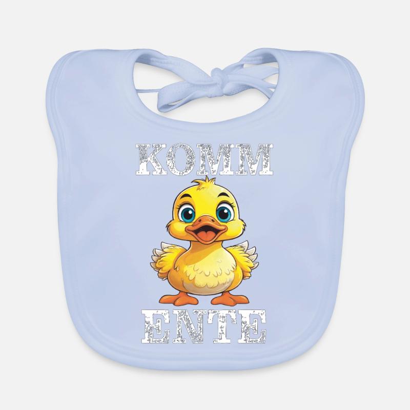VENEZ CANARD Bavoir bio Bébé