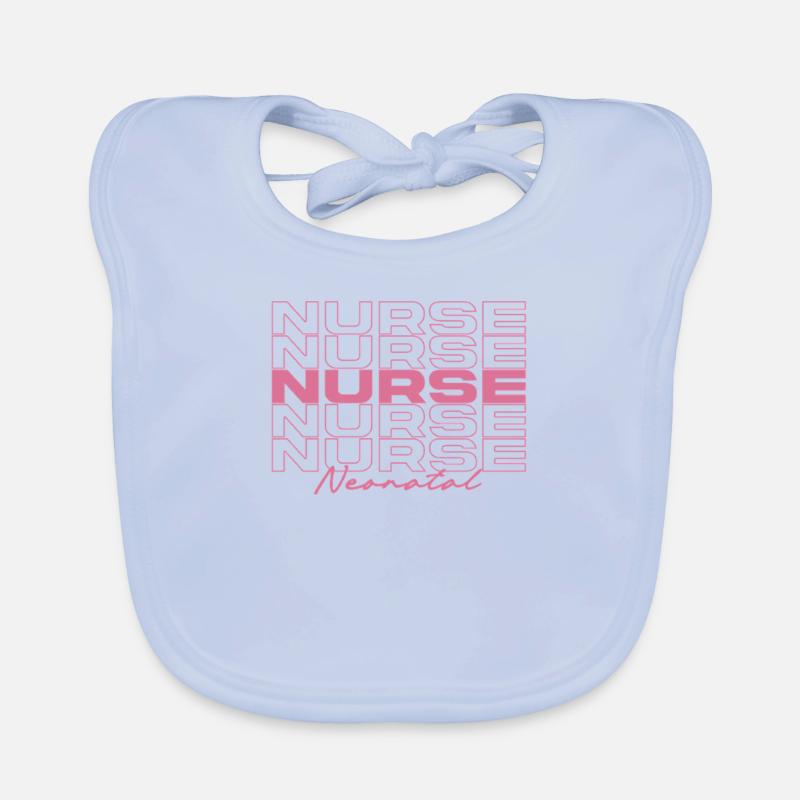 Nursing Neonatal Nurse Medical Nurses Stylish Organic Baby Bibs