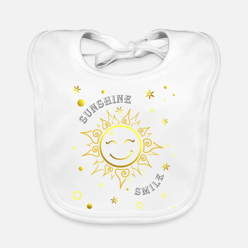 Lachende Sonne Baby Bio-Lätzchen