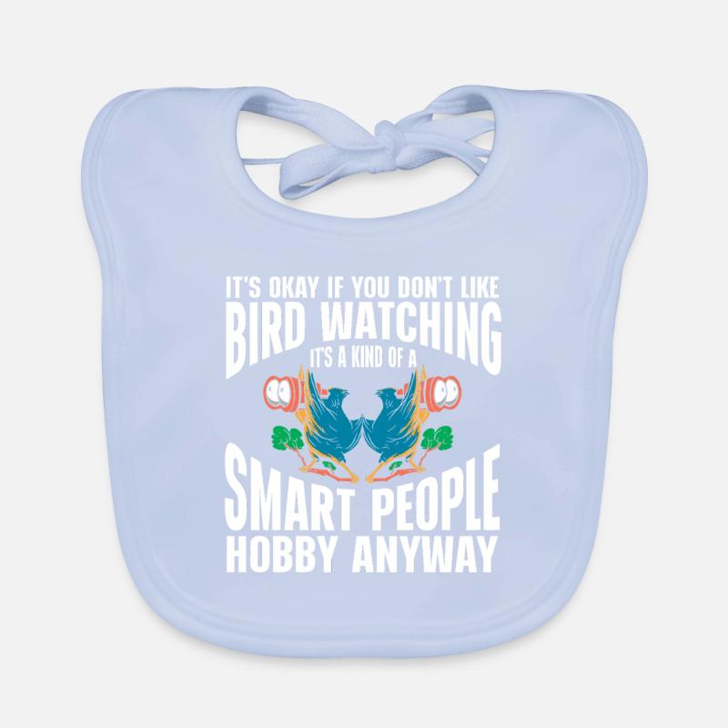 Bird Watching Cute Bird Lover Baby Bio-Lätzchen