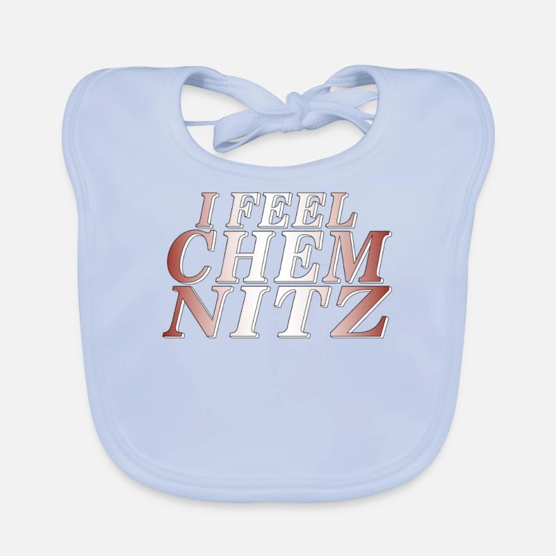 JE ME SENS CHEMNITZ Bavoir bio Bébé