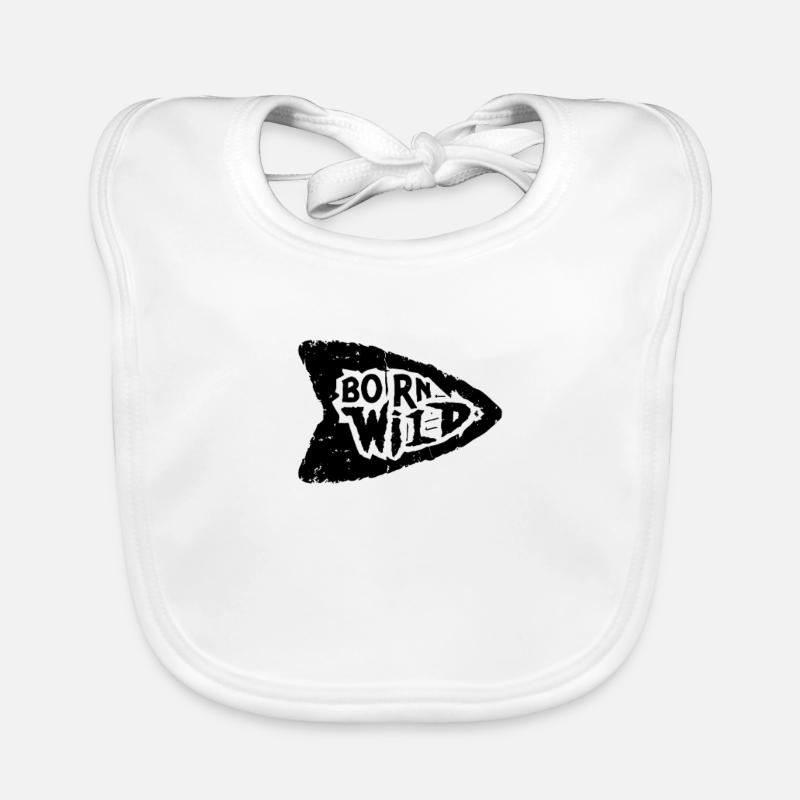 Born Wild Arrow Organic Baby Bibs