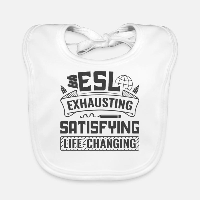 ESL-Lehrer ESL Unterricht Baby Bio-Lätzchen