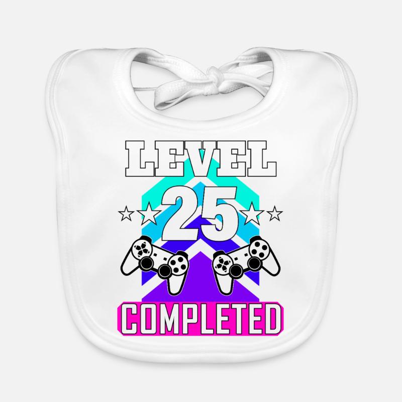 anniversaire de jeu haha comme c’est drôle Bavoir bio Bébé