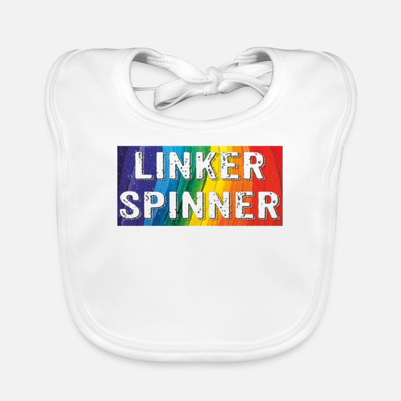 LINKER SPINNER Baby Bio-Lätzchen