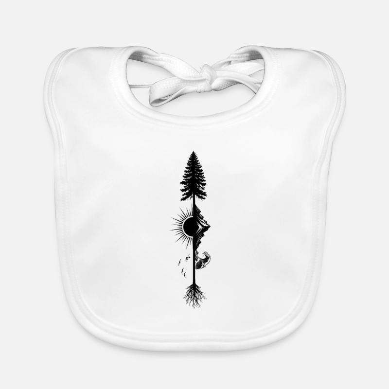 Elemental Nature Totem Organic Baby Bibs