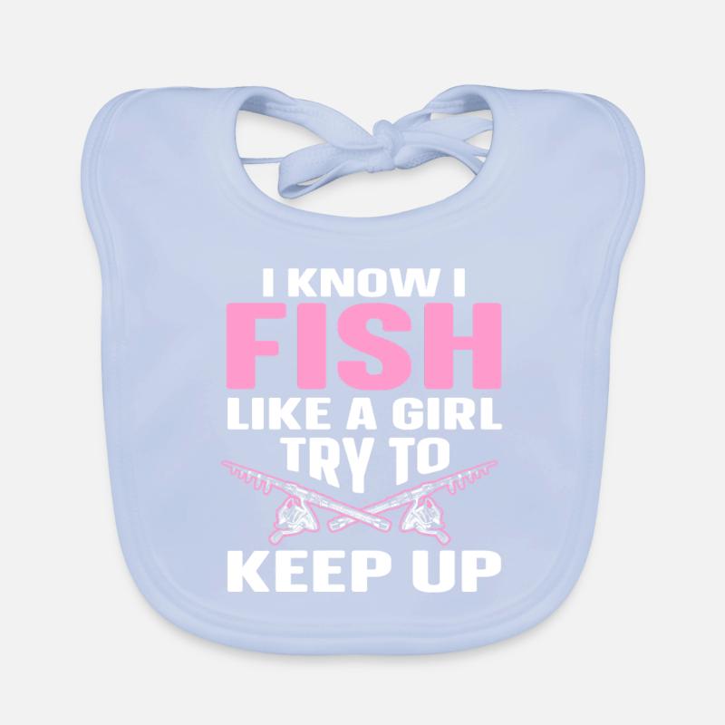 Conception de pêche Fish Lover Fisherman Bavoir bio Bébé