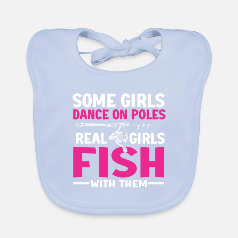 Conception de pêche Fish Lover Fisherman Bavoir bio Bébé