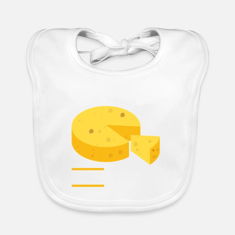 Cheese Making Cheese Lover Baby Bio-Lätzchen