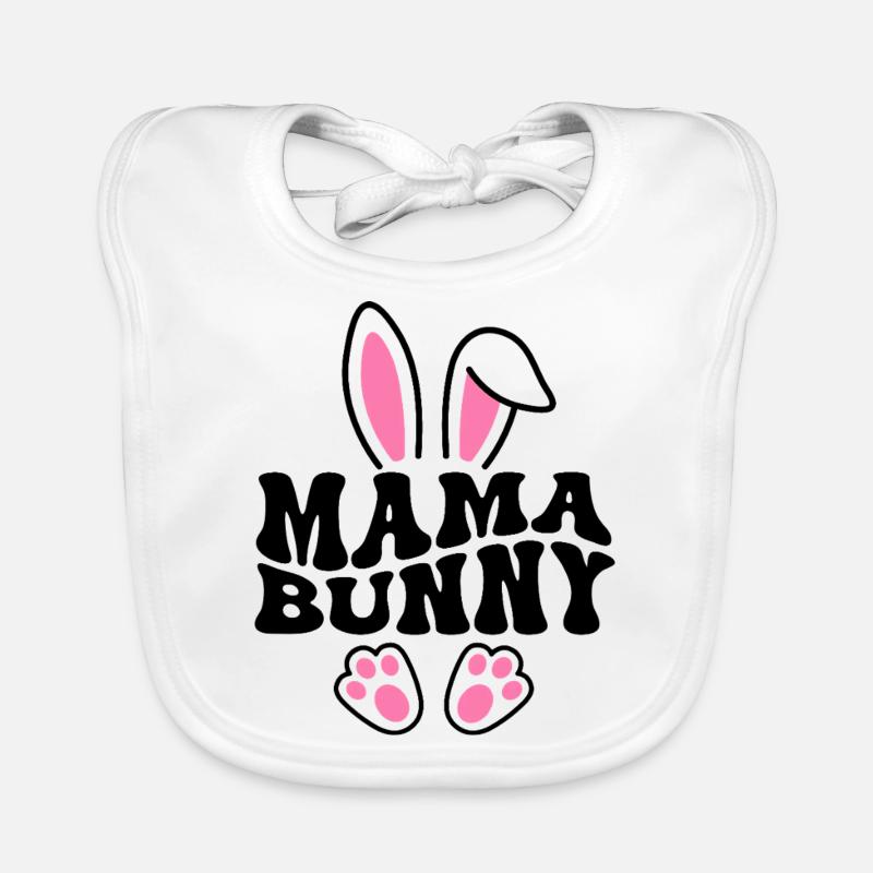 Maman lapin Bavoir bio Bébé