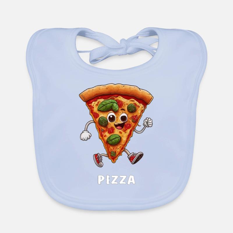 PIZZA Bavoir bio Bébé