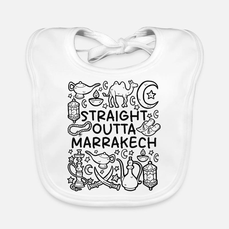 Straight Outta Marrakech – Orient Vibes Organic Baby Bibs