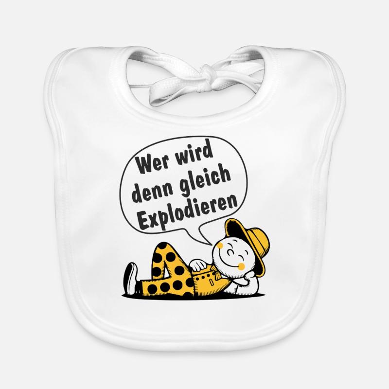Wer wird den gleich Explodieren Baby Bio-Lätzchen
