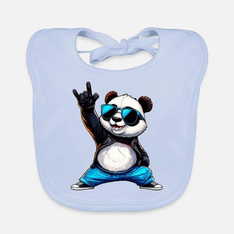 PANDABÄR Baby Bio-Lätzchen