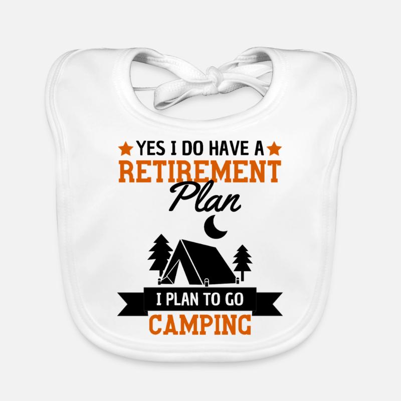 Camping Dire Plan de retraite Bavoir bio Bébé