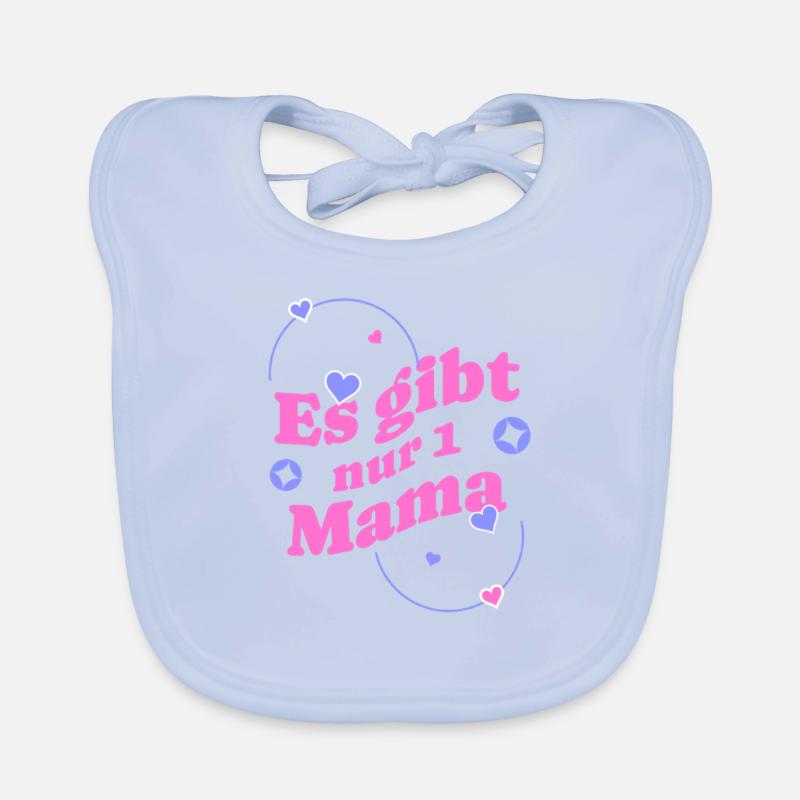 Il n’y a qu’une seule maman Bavoir bio Bébé