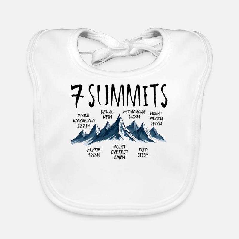 Seven Summits Organic Baby Bibs