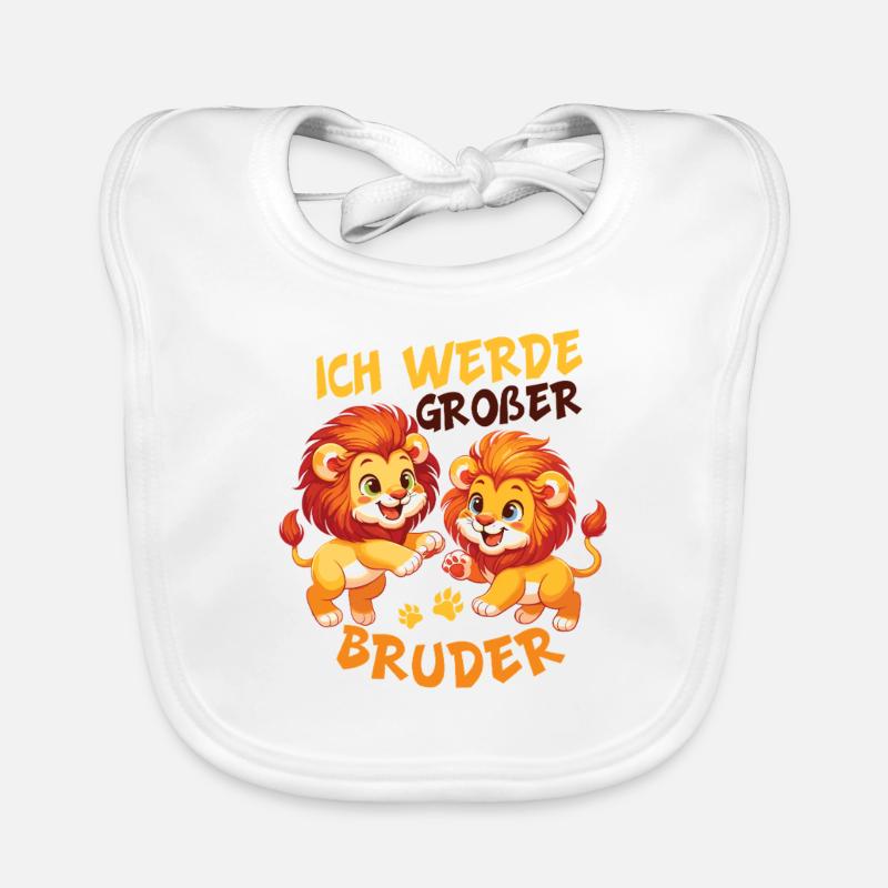 Announcing offspring | I'm going to be a big brother in 2026 Organic Baby Bibs