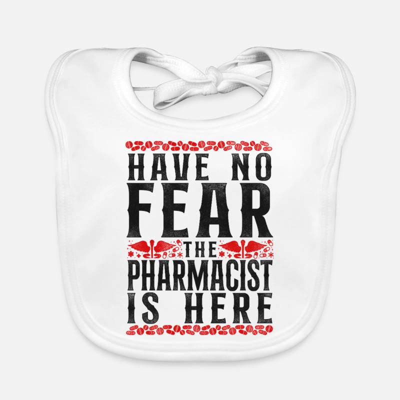Pharmacy Tech Technician Baby Bio-Lätzchen