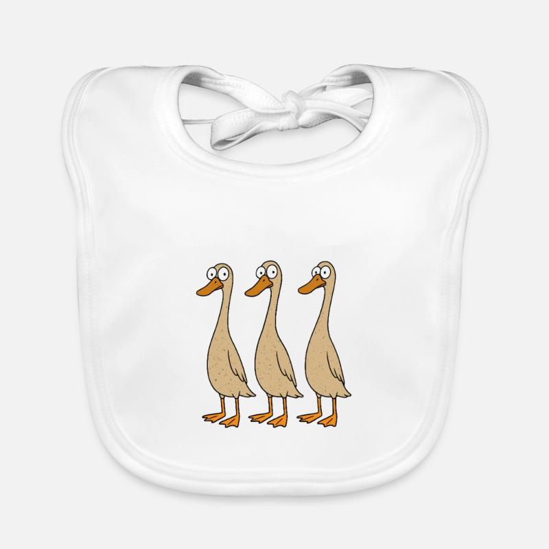 Canards Canard Maman Canard Papa Canard Élevage Canards Canards Bavoir bio Bébé