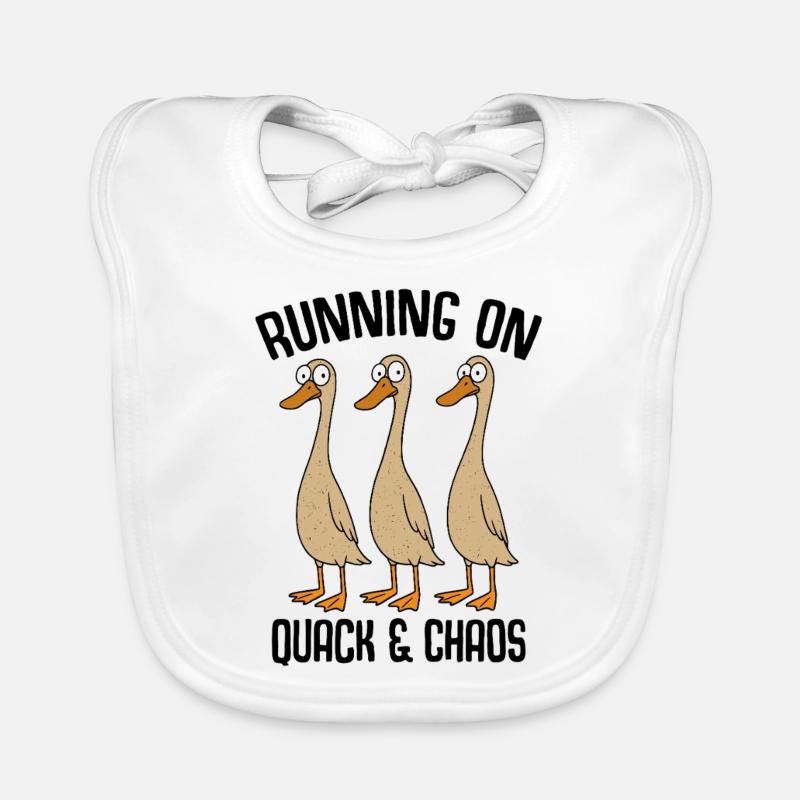 Duck mom duck dad duck breeding duck breeding ducks breed Organic Baby Bibs