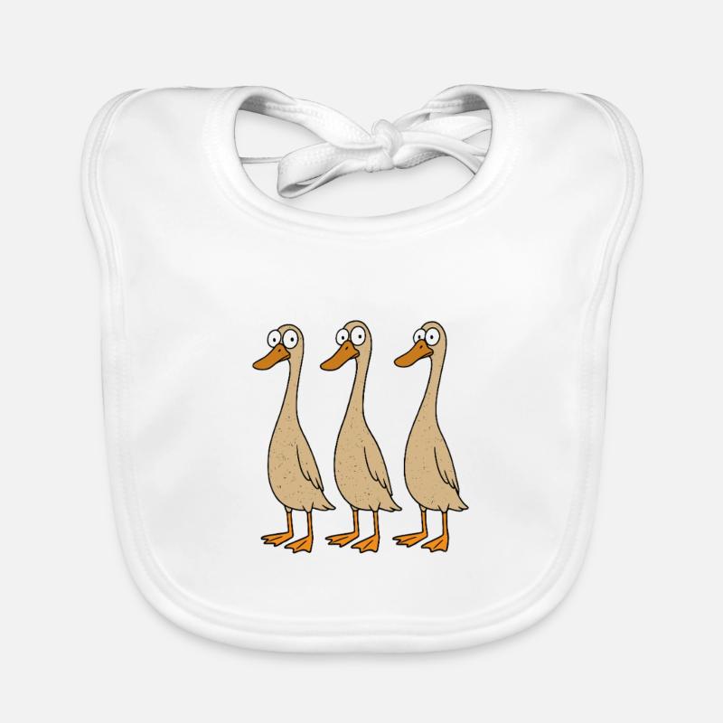 Canard maman canard papa canard élevage canard élevage canards race Bavoir bio Bébé