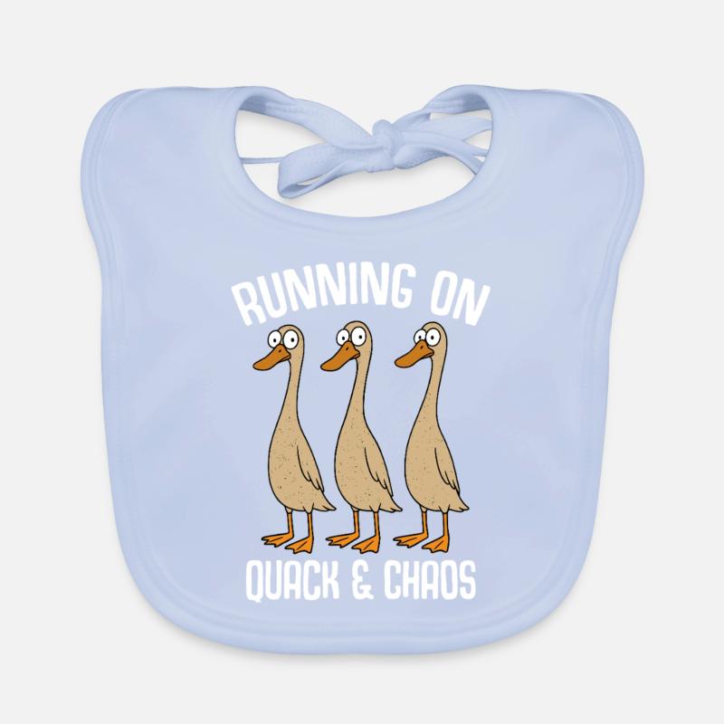 Canard maman canard papa canard élevage canard élevage canards race Bavoir bio Bébé