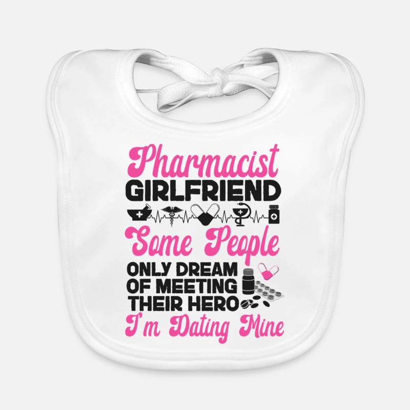 Pharmacy Tech Technician Baby Bio-Lätzchen