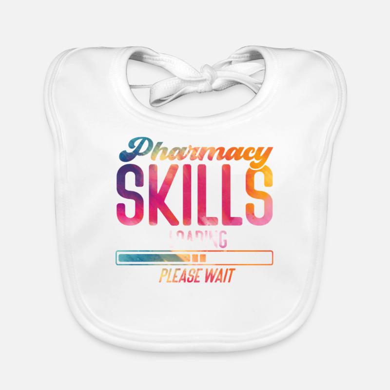 Pharmacy Tech Technician Baby Bio-Lätzchen