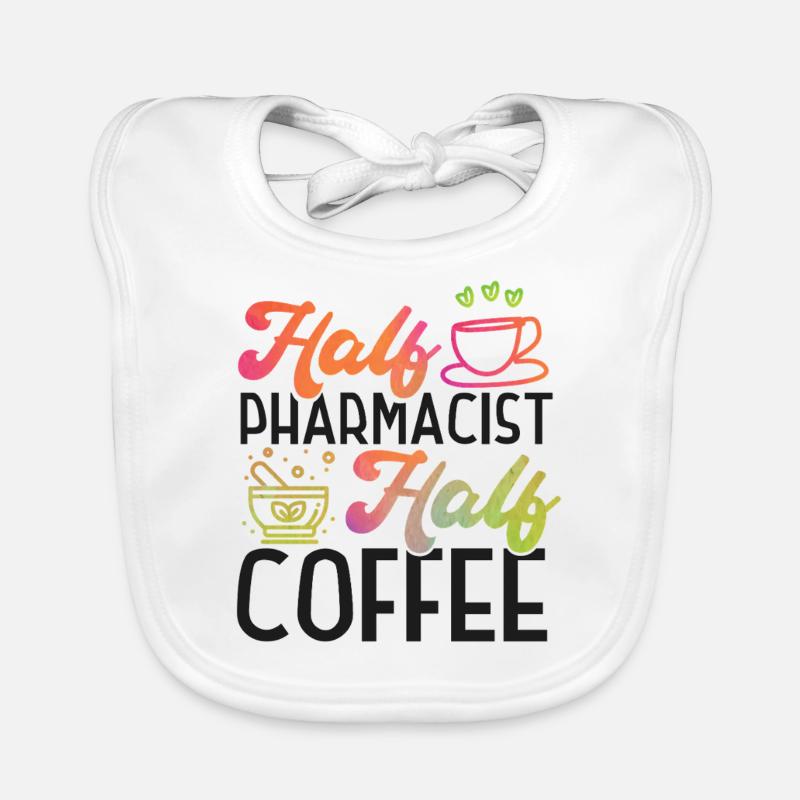 Pharmacy Tech Technician Baby Bio-Lätzchen