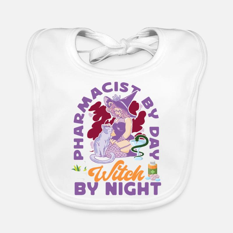Pharmacy Tech Technician Organic Baby Bibs